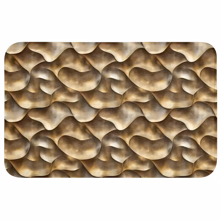Abstract - Antiek - Goud WCmat middel 1009 -3d