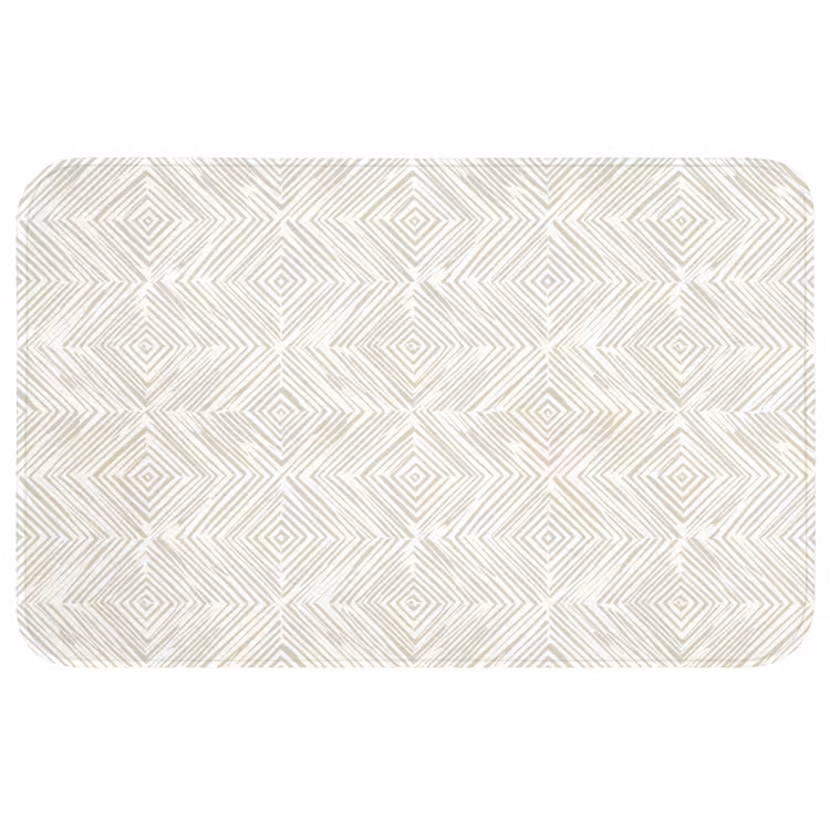 Abstract - Ruiten - Beige WCmat middel 1009 -3d