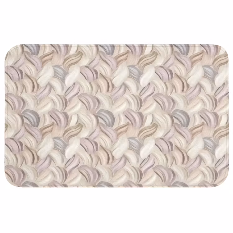 Abstract - Golvend - Pastel WCmat middel 1009 -3d