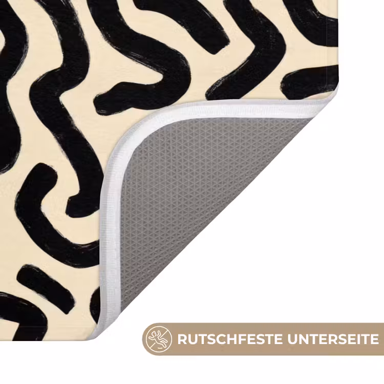 Abstract - Lijnen - Zwart WCmat middel 1009 -USP_AntislipDE