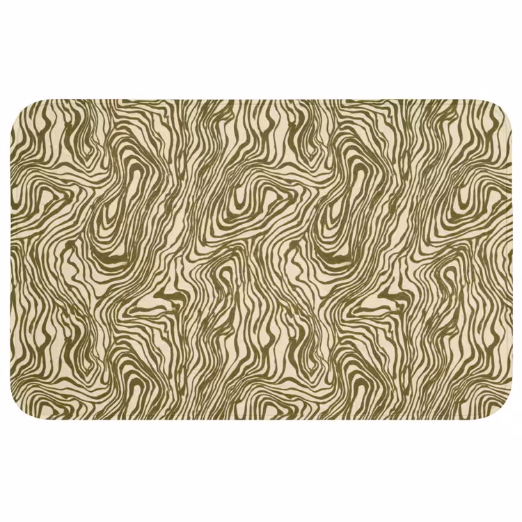 Abstract - Marmer - Groen WCmat middel 1009 -3d