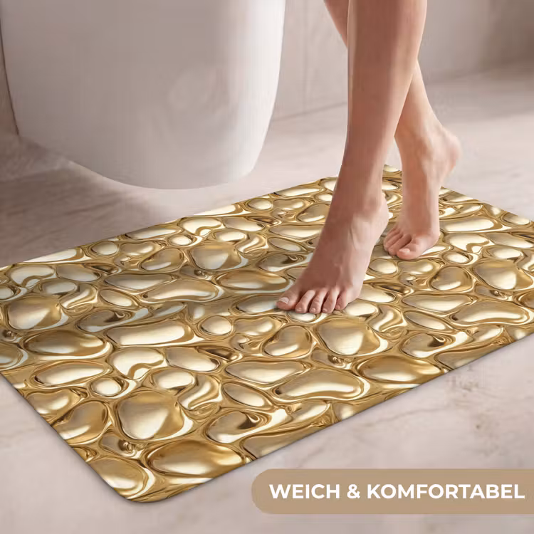 Abstract - Modern - Goud WCmat middel 1009 -USP_ZachtDE