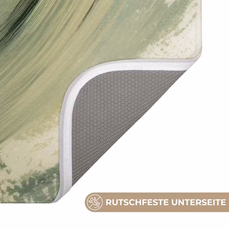 Abstract - Penseelstreken - Golven - Groen WCmat middel -USP_AntislipDE