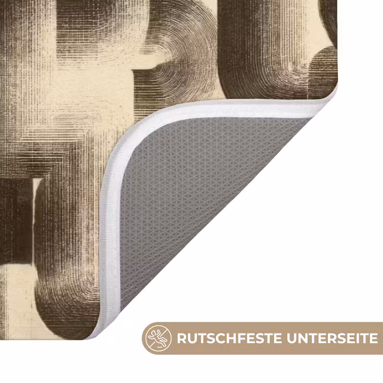 Abstract - Retro - Zwart WCmat middel 1009 -USP_AntislipDE
