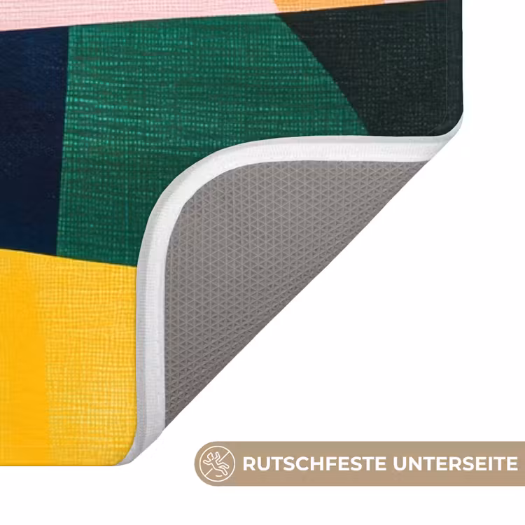 Abstract - Roze - Lappen - Vormen - Geel WCmat middel -USP_AntislipDE