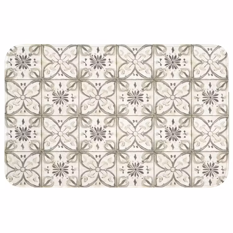 Antiek - Tegel - Beige WCmat middel 1009 -3d
