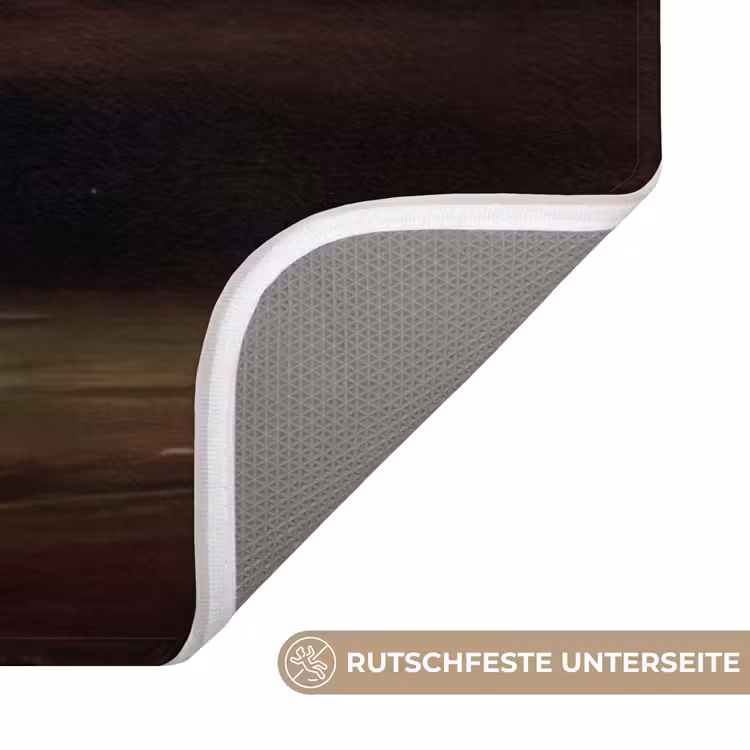 WC Vorleger - Artischocke – Essen – Klassisch - Artichok - Eten - Klassiek WCmat U-uitsnede middel