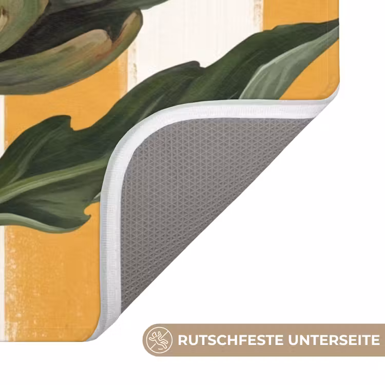 WC Vorleger - Artischocke – Modern – Gemüse - Artisjok - Modern - Groente WCmat U-uitsnede middel