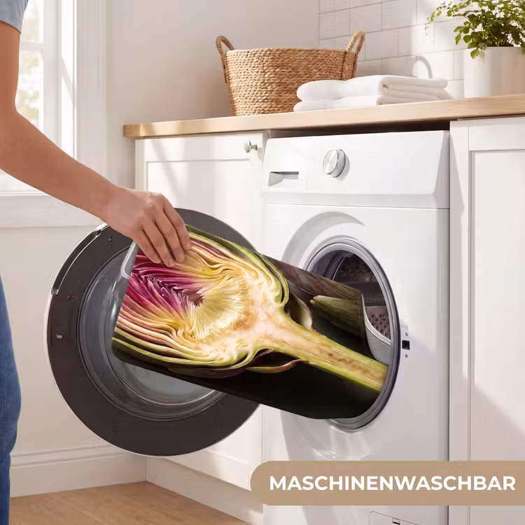 WC Vorleger - Artischocke – Violett – Lebensmittel - Artisjok - Paars - Voedsel WCmat U-uitsnede middel