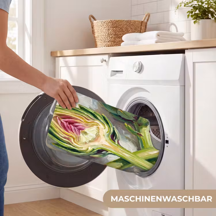 WC Vorleger - Artischocke – Zitrone – Essen - Artisjok - Citroen - Eten WCmat U-uitsnede middel