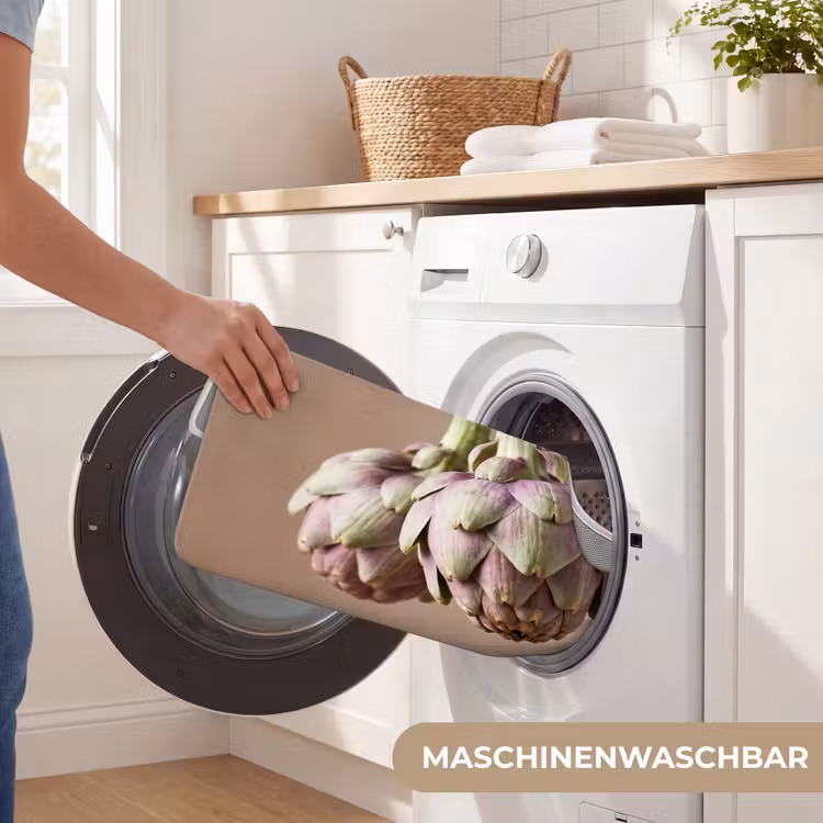 WC Vorleger - Artischocken – Hängend – Gemüse - Artisjokken - Hangend - Groenten WCmat U-uitsnede middel