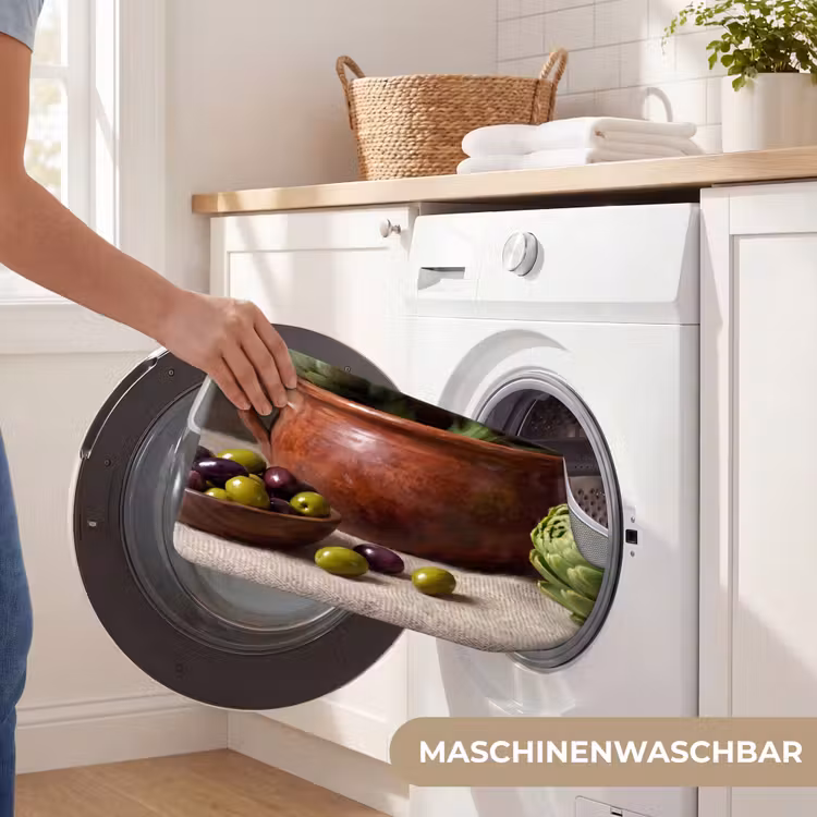 WC Vorleger - Artischocken – Oliven – Essen - Artisjokken - Olijven - Eten WCmat U-uitsnede middel