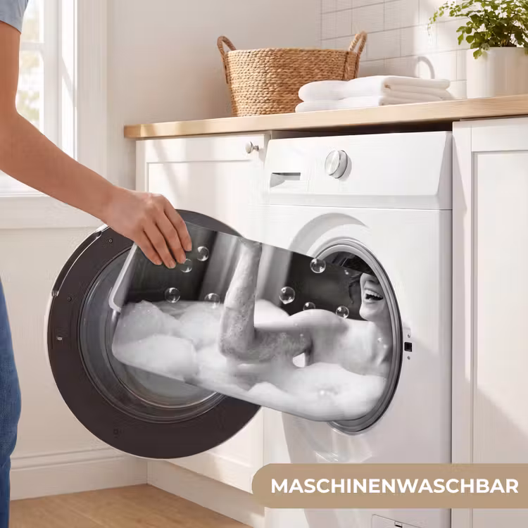 Bad - Bubbels - Zwart - Wit WCmat middel -USP_WasbaarDE