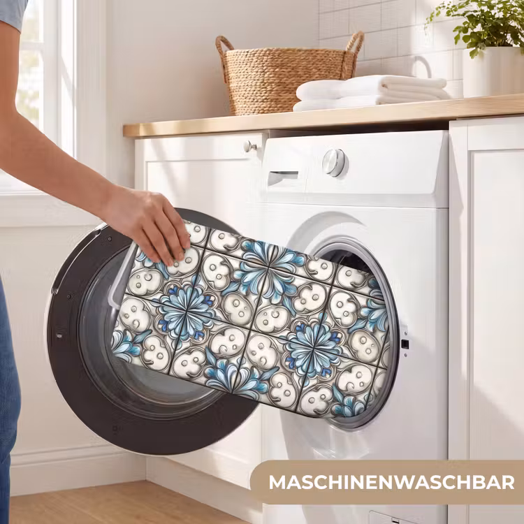 Barok - Tegel - Kleurrijk WCmat middel 1009 -USP_WasbaarDE