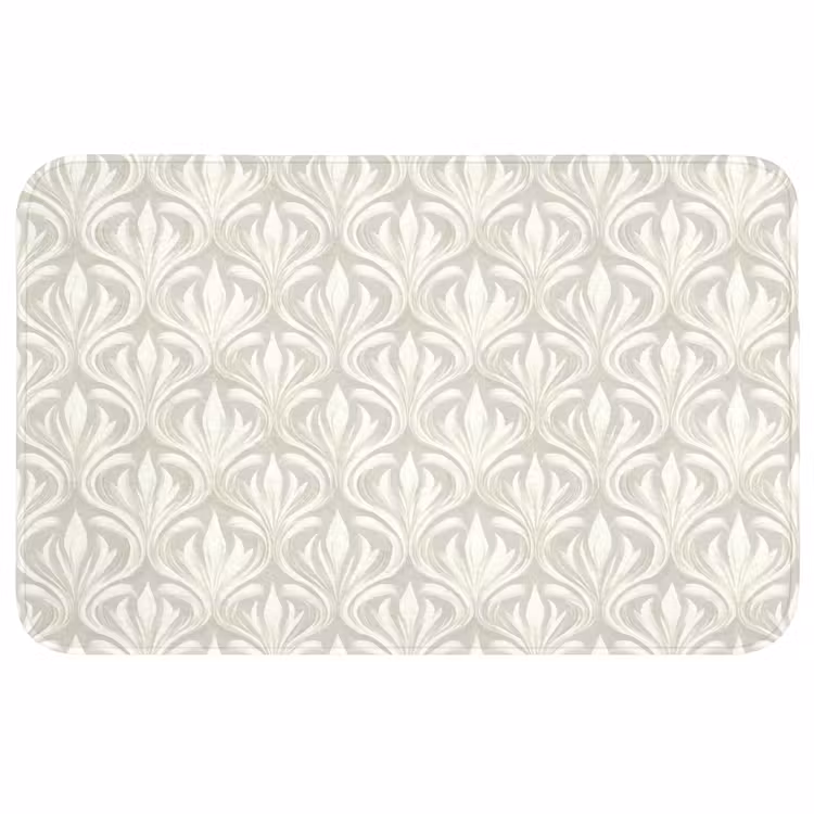 Barok - Patroon - Beige WCmat middel 1009 -3d