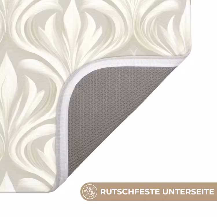 Barok - Patroon - Beige WCmat middel 1009 -USP_AntislipDE