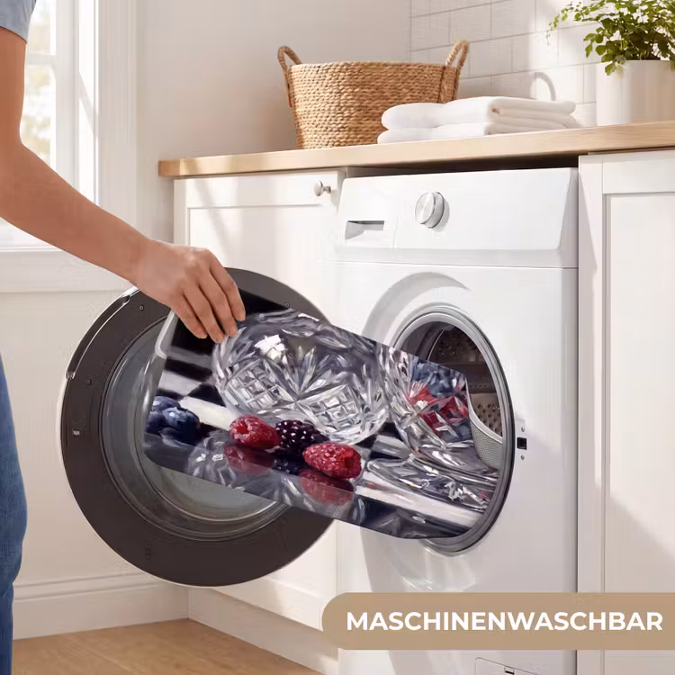 WC Vorleger - Beeren – Kristall – Stillleben - Bessen - Kristal - Stilleven WCmat U-uitsnede middel