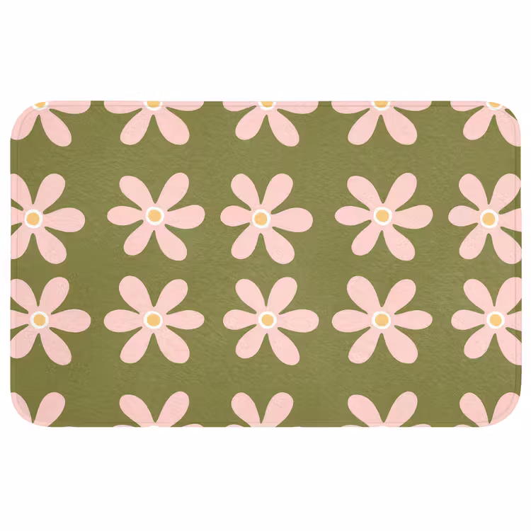Bloem - Modern - Groen WCmat middel 1009 -3d