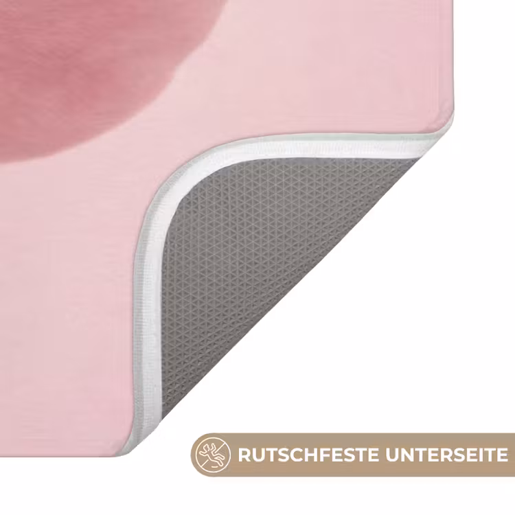 Bloem - Pioenroos - Roze WCmat middel -USP_AntislipDE