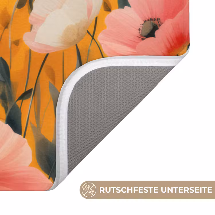 Bloemen - Veld - Geel WCmat middel -USP_AntislipDE