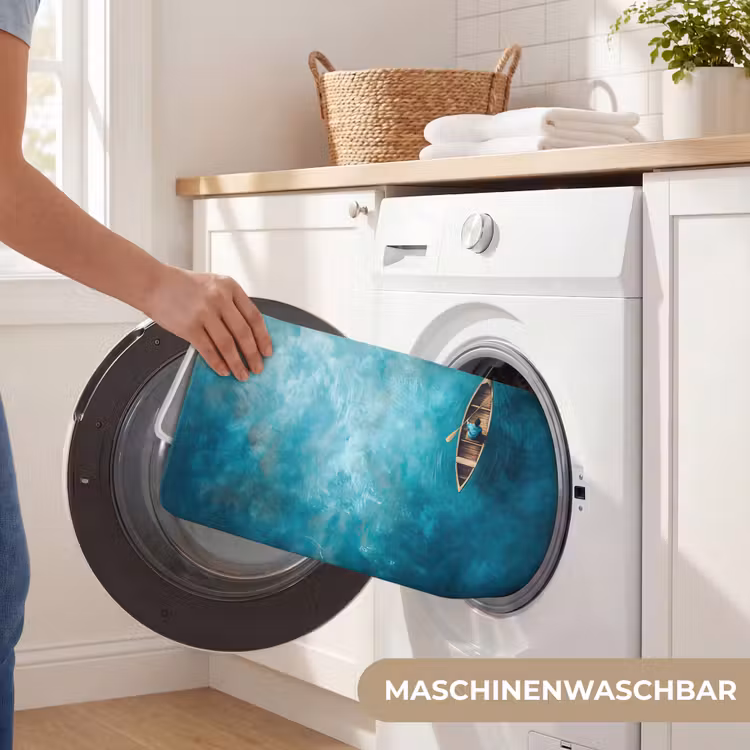 Bootje - Water - Blauw WCmat middel -USP_WasbaarDE