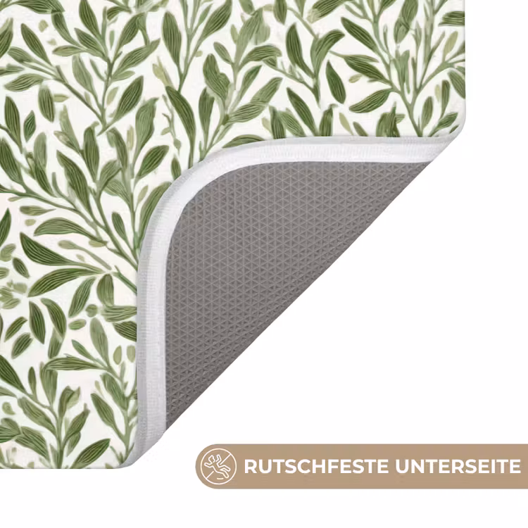 Botanisch - Takken - Groen WCmat middel 1009 -USP_AntislipDE
