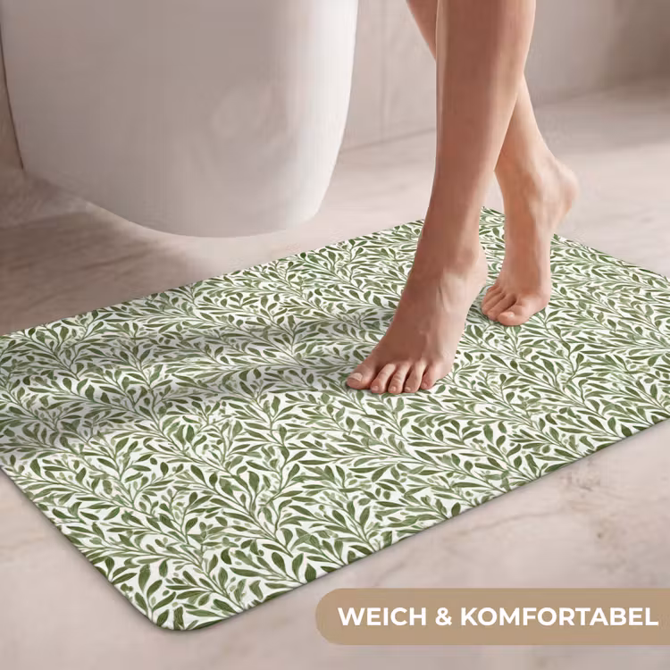 Botanisch - Takken - Groen WCmat middel 1009 -USP_ZachtDE