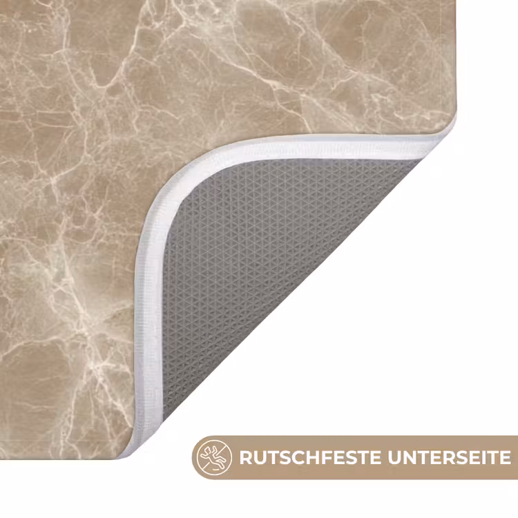 Bruin - Kristaladers - Marmer WCmat middel 1009 -USP_AntislipDE