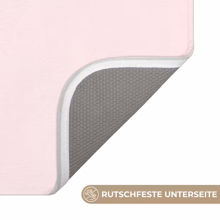 Cowboylaarzen - Roze - Boeket - Bloemen WCmat middel -USP_AntislipDE