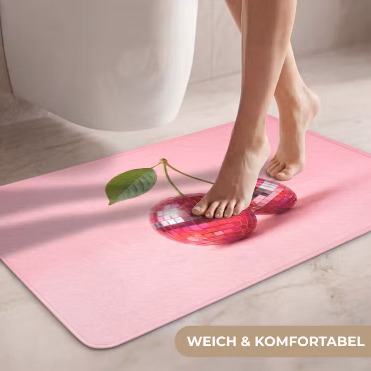 Disco - Kersen - Roze WCmat middel -USP_ZachtDE