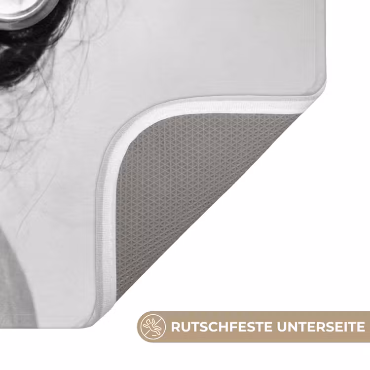 Edgy - Vrouw - Zwart - Wit WCmat middel -USP_AntislipDE