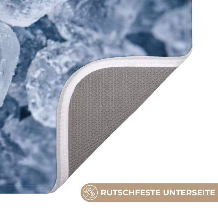 Ijsblokjes - Water - Blauw WCmat middel -USP_AntislipDE