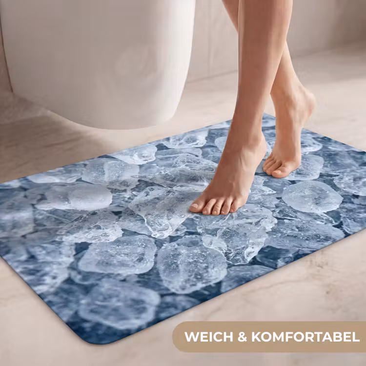 Ijsblokjes - Water - Blauw WCmat middel -USP_ZachtDE