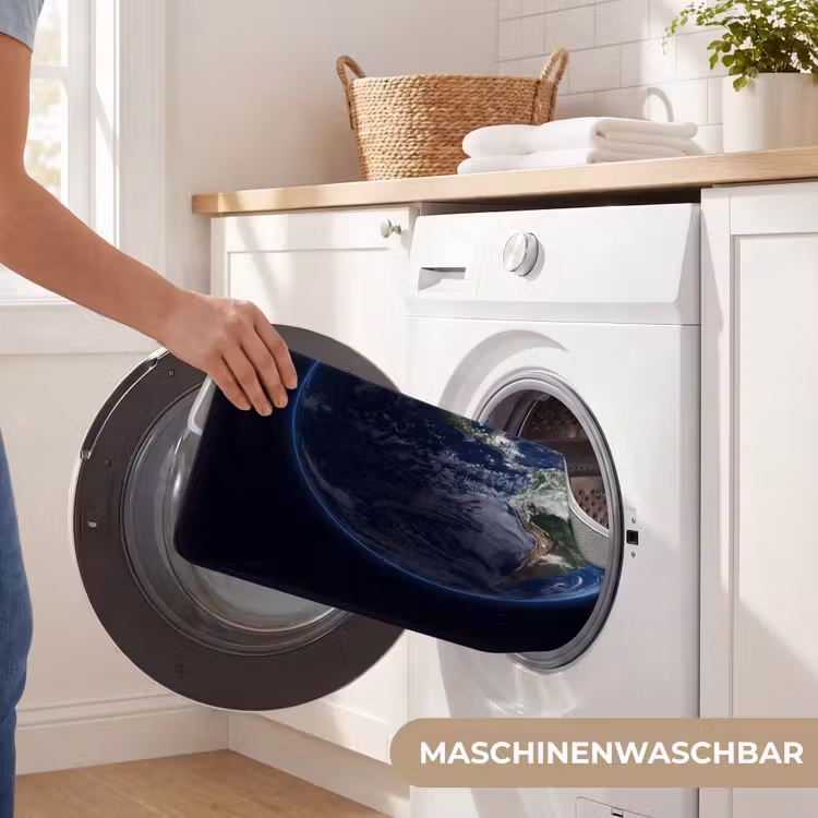 WC Vorleger - Erde – Weltraum – Kosmos - Aarde - Ruimte - Kosmos WCmat U-uitsnede middel
