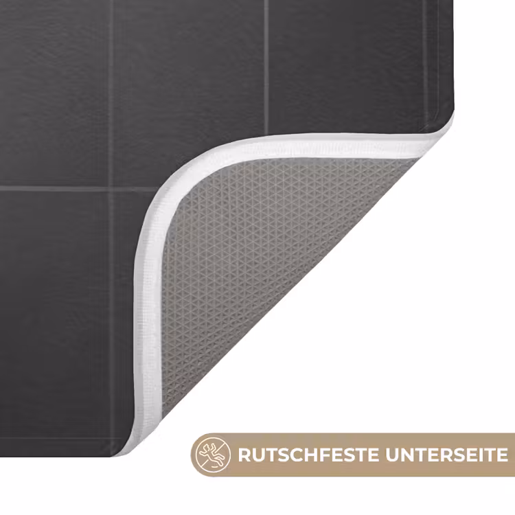 Ezel - Telefoon - Toilet - Zwart - Wit WCmat middel -USP_AntislipDE