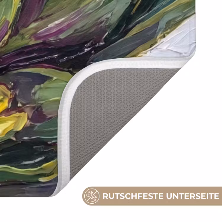 WC Vorleger - Essen – Artischocke – Modern - Eten - Artisjok - Modern WCmat U-uitsnede middel