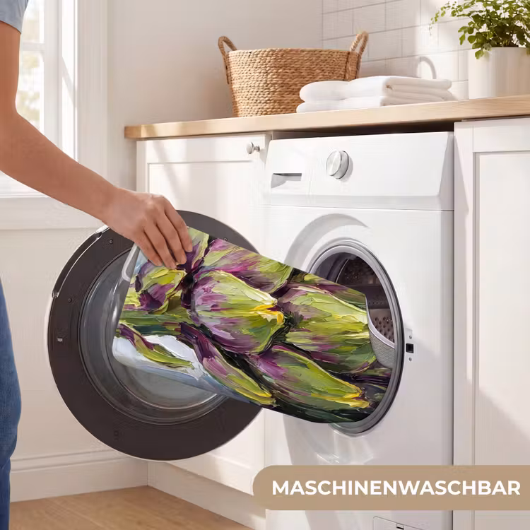 WC Vorleger - Essen – Artischocke – Modern - Eten - Artisjok - Modern WCmat U-uitsnede middel