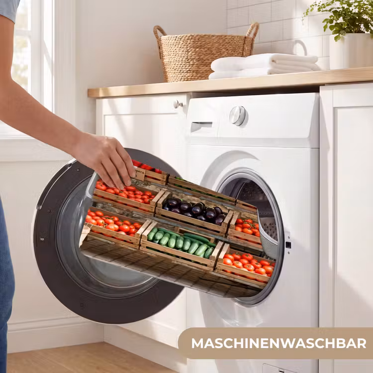 WC Vorleger - Essen – Markt – Frisch - Eten - Markt - Vers WCmat U-uitsnede middel