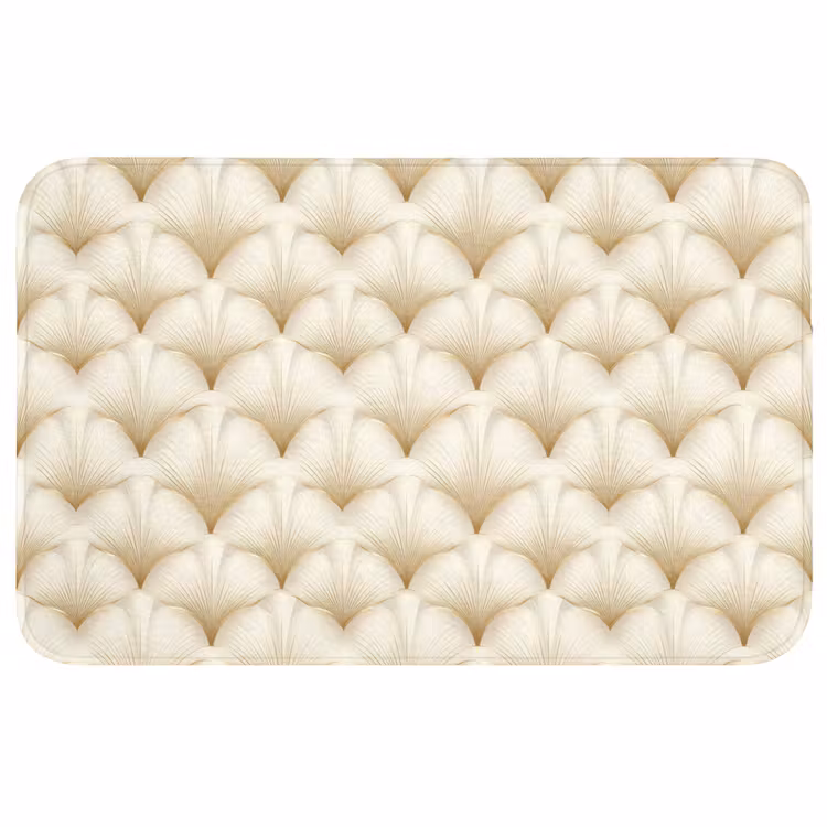 Waaier - Motief - Goud WCmat middel 1009 -3d