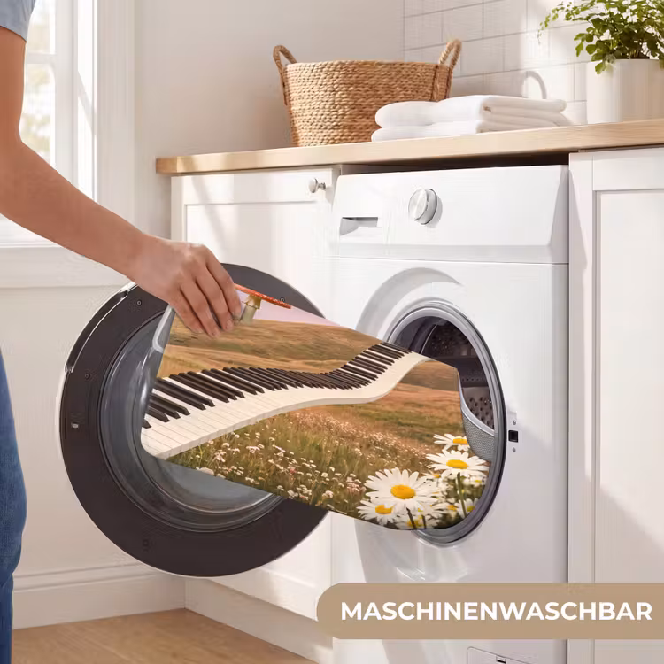 WC Vorleger - Fisch – Natur – Abstrakt - Vis - Natuur - Abstract WCmat U-uitsnede middel