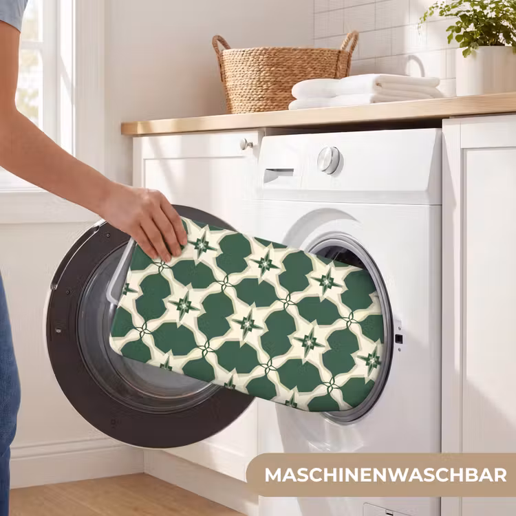 Tegel - Klassiek - Groen WCmat middel 1009 -USP_WasbaarDE