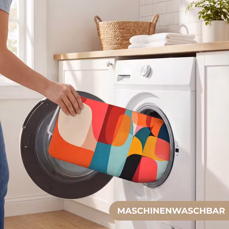 Vormen - Kleurrijk - Abstract - Vlakken WCmat middel -USP_WasbaarDE