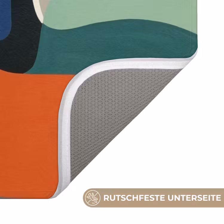 Vormen - Ritmisch - Kleuren - Abstract WCmat middel -USP_AntislipDE