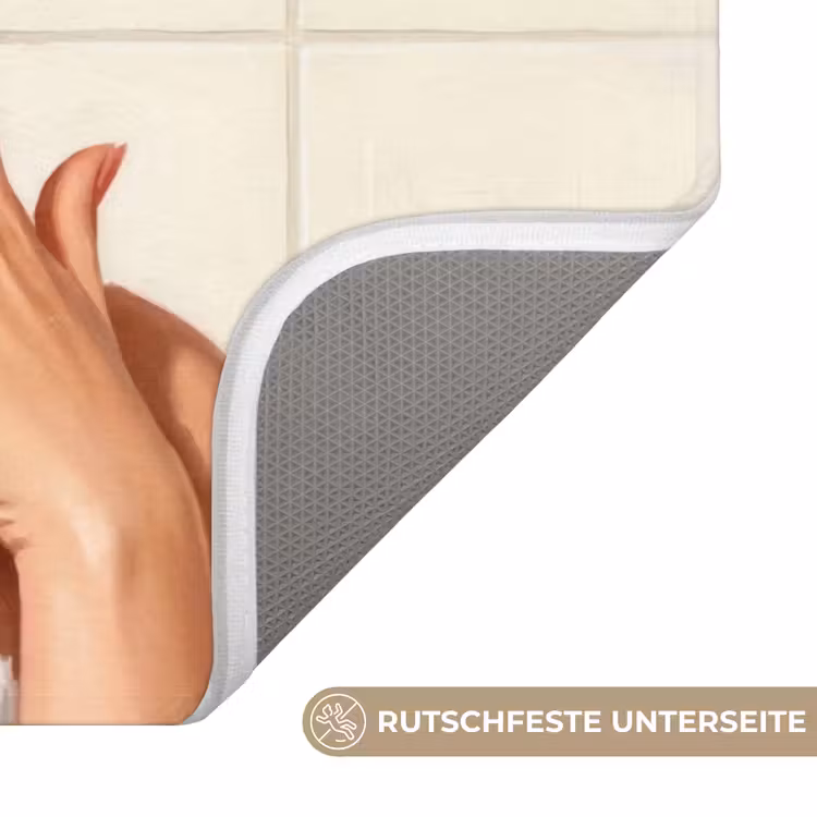 Vrouw - Douche - Roze WCmat middel -USP_AntislipDE