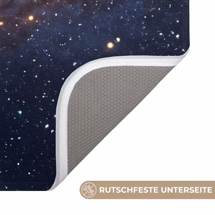 WC Vorleger - Galaxie – Weltraum – Kosmos - Sterrenstelsel - Ruimte - Kosmos WCmat U-uitsnede middel