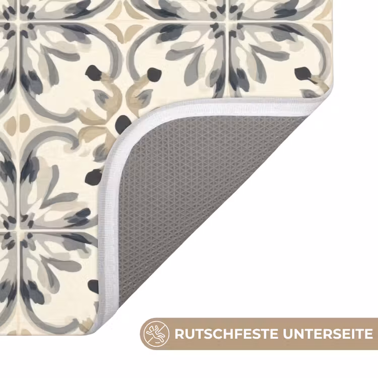 Floraal - Patroon - Kleurrijk WCmat middel 1009 -USP_AntislipDE