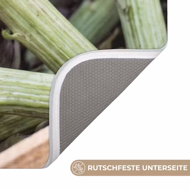 WC Vorleger - Gemüse – Markt – Frisch - Groenten - Markt - Vers WCmat U-uitsnede middel