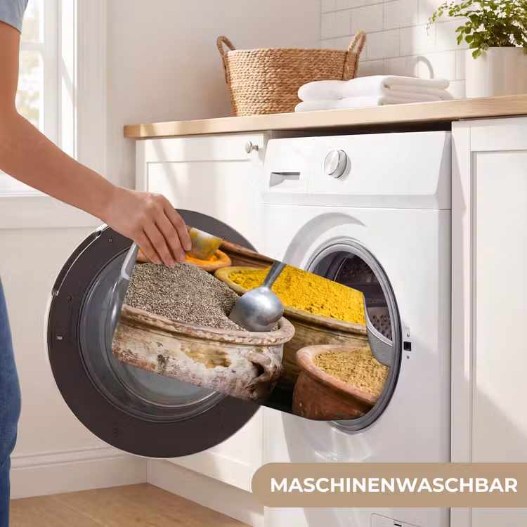 WC Vorleger - Gewürze – Gläser – Orientalisch - Kruiden - Potten - Oosters WCmat U-uitsnede middel