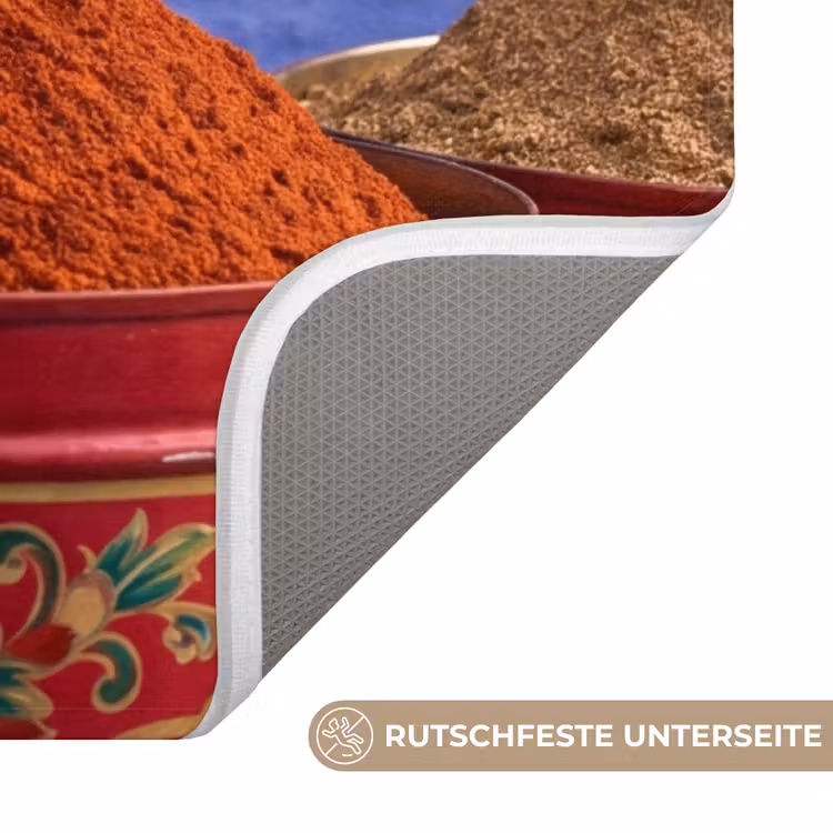 WC Vorleger - Gewürze – Körbe – Markt - Kruiden - Manden - Markt WCmat U-uitsnede middel