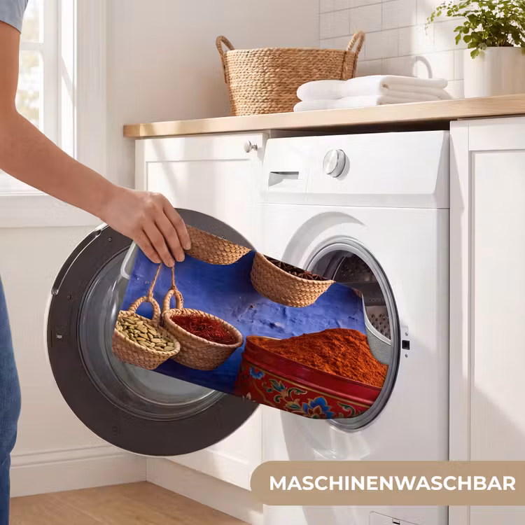 WC Vorleger - Gewürze – Körbe – Markt - Kruiden - Manden - Markt WCmat U-uitsnede middel